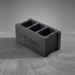 Hollow Volcanic Block – 3 Holes, 20cm